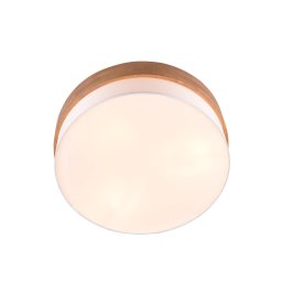 Trio Lighting Seasons ceiling lamp wood/white Ø 50 cm