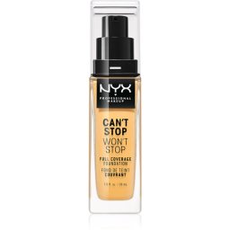 NYX Professional Makeup Can't Stop Won't Stop Full Coverage Foundation Full Coverage Foundation shade 11 Beige 30 ml