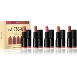 Revolution PRO Lipstick Collection Lipstick Set shade Bare 5 pc
