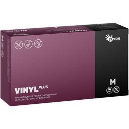 Espeon Vinyl Plus powder-free vinyl gloves size M 100 pc