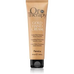 Fanola Oro Therapy Gold Hand Cream Moisturizing and Nourishing Cream with 24 carat gold 100 ml
