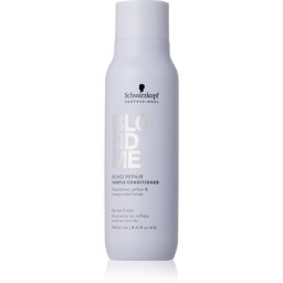 Schwarzkopf Professional Blondme Bond Repair Purple Conditioner Violet Conditioner for blonde hair 250 ml