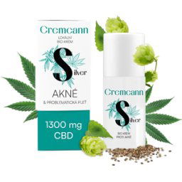 Annabis Cremcann Silver Local Bio Cream For Problematic Skin, 1300 Mg , 30 Ml