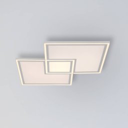 JUST LIGHT. GmbH LED ceiling light Edging CCT, 67.5 x 67.5cm