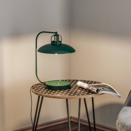 Eko-Light Felix table lamp, green/gold