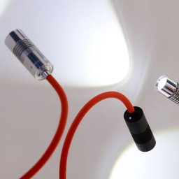 OLIGO A little bit colour table lamp black/red