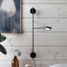 GRUPA Igram LED wall light 2-bulb black