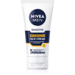 NIVEA MEN Sensitive Protective Cream M SPF 15 75 ml