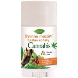 Bione Bio Cannabis Herbal Balm Stick Horse Chestnut, 45 Ml