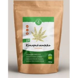 Zelená Země Zelena Zeme Hemp Seeds Hulled Bio, 150 G