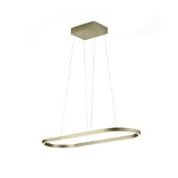 Knapstein Elin LED pendant light, bronze, gesture control