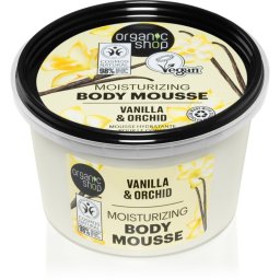 Organic Shop Vanilla & Orchid Body Mousse with vanilla 250 ml