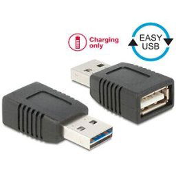 DELOCK 65965 - Adapter USB 2.0-A male > USB 2.0-A female charging only