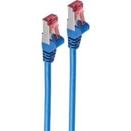 SHIVERPEAKS SHVP 75712AB - patch cable, Cat.6A, PIMF, LSZH, blue, 2 m