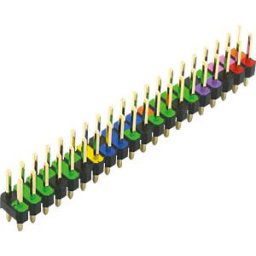 FREI RPI HEADER CG1 - Raspberry Pi - GPIO header, 40-pin, RM 2.54, colour-coded