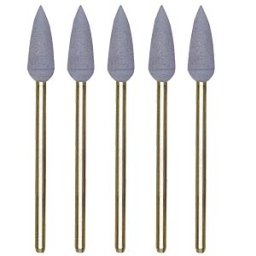 PROXXON 28288 - Silicone polishers, elastic in bullet shape