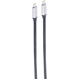 SHIVERPEAKS SHVP SP03-70015 - USB 3.1 cable, C connector to C connector, 100 W, 0.5 m
