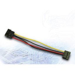 INTER-TECH IT88885306 - SATA 15-pin female connector > Molex 4-pin male connector, 15 cm