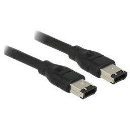 DELOCK 82573 - Firewire A 6 Pin plug / 6 Pin plug 1,0 m