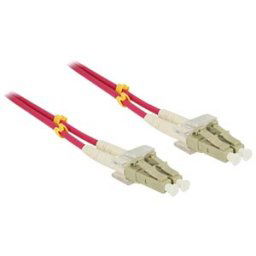 DELOCK 84644 - Duplex-LWL, LC/LC, 50/125µ, 10m, OM4