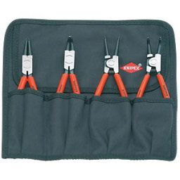 KNIPEX KN 00 19 56 - Set of Circlip Pliers 4 parts