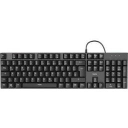HAMA 182678 - Keyboard, USB, mechanical, black, EN
