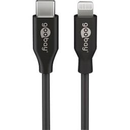 GOOBAY 39447 - Sync & charging cable, USB-C > Lightning, 2.0 m, black
