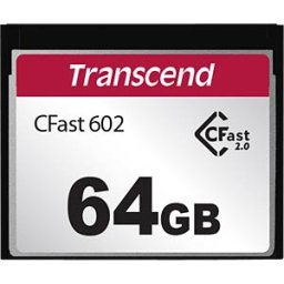 TRANSCEND TS64GCFX602 - CFast memory card, 64 GB