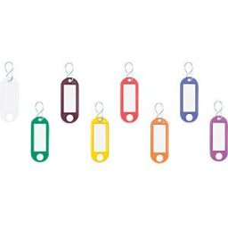 WEDO SAH 100 BUNT - Key ring color-sorted 100 pieces