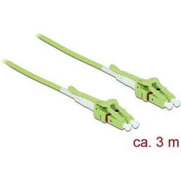 DELOCK 85690 - Cable Optical Fibre LC > LC Multi-mode OM5 Uniboot 3 m
