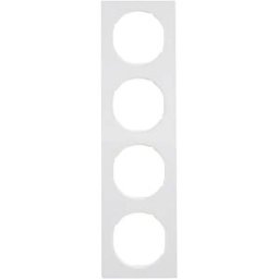 BERKER 10142289 - Frame 4x R.3 polar white, glossy