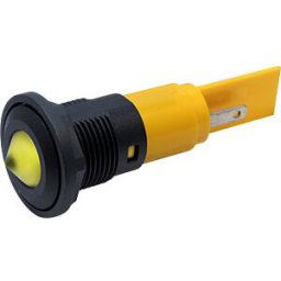 CML TECHNOLOGIES 19421232 - LED signal light, yellow, 230 VAC, Ø16 mm, 200 mcd