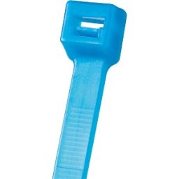 PANDUIT PAND PLT4H-L76 - Tefzel Pan-TY cable ties, light blue UL94V-0