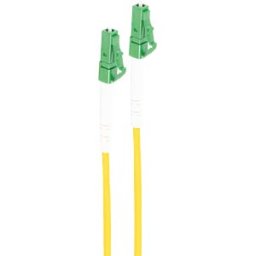 SHIVERPEAKS SHVP BS07-100012 - FO patch cable, simplex, LC / LC, APC, 9/125µ, OS2, yellow, 0.5m