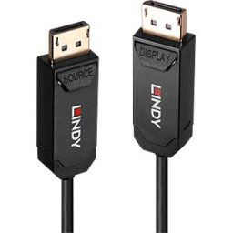 LINDY 38522 - LINDY 20 m fibre optic hybrid DP 2.0 UHBR10 cable