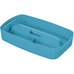 LEITZ 52660061 - Storage box, small, with handle, blue