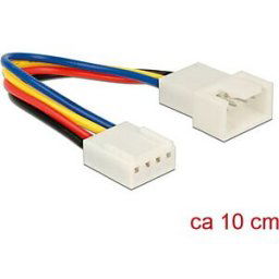 DELOCK 85360 - Delock Extension Cable PWM Fan Connection 4 Pin, 10 cm