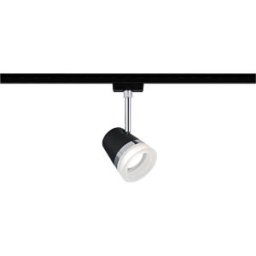 PAULMANN PLM 96925 - URail rail spotlight Cone, GU10, max. 10 W, dimmable, black/chro