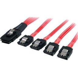 STARTECH.COM ST SAS8087S450 - SAS-Cable, SFF-8087 > 4x SATA, 0,5 m