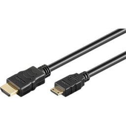 GOOBAY 74431 - HDMI A male > Mini C male, 8K 60 Hz, 3 m