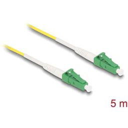DELOCK 83232 - Fiber optic cable, LC-APC Simplex, OS2, 5m