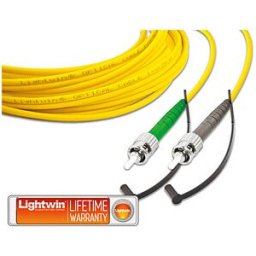 LIGHTWIN LSP-50 ST-ST5 - Simplex fibre optic patch cable, MM OM2, ST - ST, 5.0 m