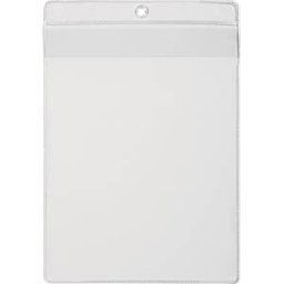 DURABLE 230719 - Clear pocket, A4, with hanger, 10 pieces