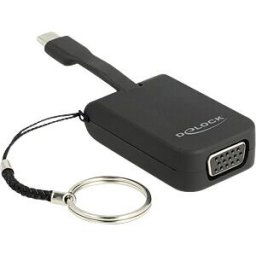 DELOCK 63941 - USB Type-C Adapter to VGA (DP Alt Mode) - Key Chain