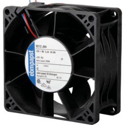 EBM-PAPST PAPST 8212 JH4 - Axial fan, 12V DC, 80 x 80 x 38 mm, rpm: 14000