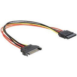 DELOCK 60131 - SATA 15pin plug > SATA 15pin jack, 30 cm