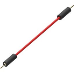 ELECTRO PJP PJP 209078-20R - Measuring lead with 0.8-mm diameter connector, 0.2 m, red