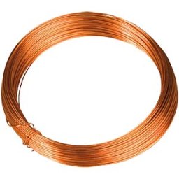 FREI KUPFER 0,7MM - Enamelled copper wire, diameter 0.7 mm, length: 12 m