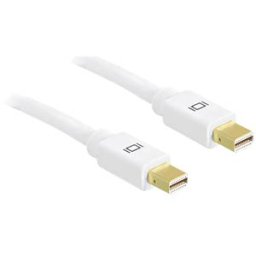 DELOCK 82794 - Cable mini DP 1.2 > mini DP, 1,0 m, weiß, 4K