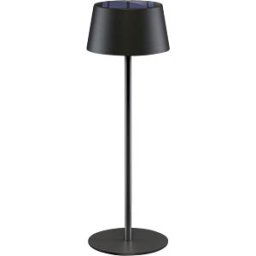 GOOBAY 72026 - Rechargeable LED table lamp solar, dimmable, IP44, warm white, b